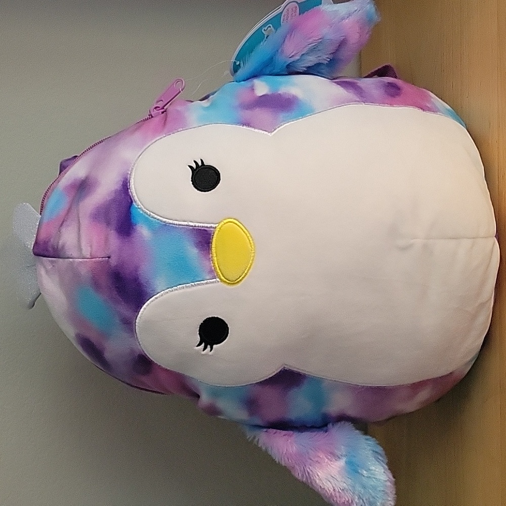 Original Squishmallow Series 2 Backpack Tomara the Penguin